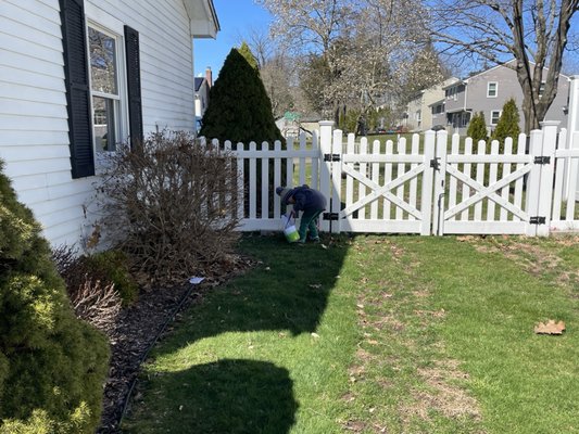 Fence and gate by Mills