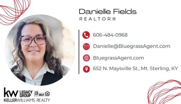 Danielle Fields - Keller Williams Legacy Group