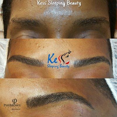 Eyebrow Microblading by Holly @ Kess' Sleeping Beauty