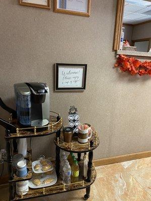 Coffee station