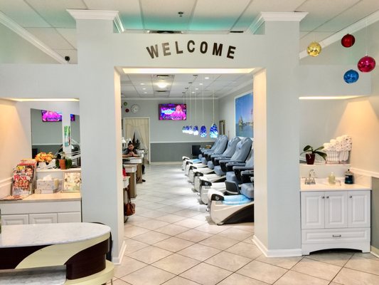 Nail salon