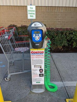 Complimentary nitrogen for Costco members.