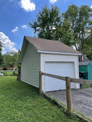 Garage roof