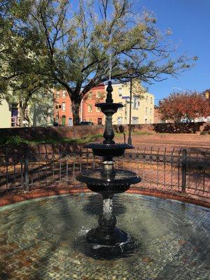 Fountain at Saint Mary's Park