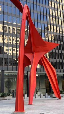 The Flamingo by Alexander Calder