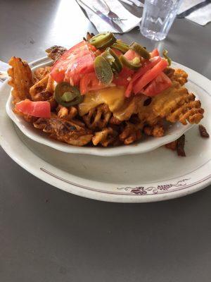 Nacho Mamas Waffle Fries - $7.99