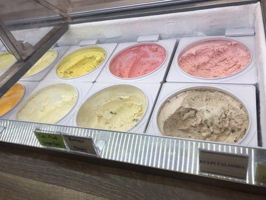 Ice cream flavors