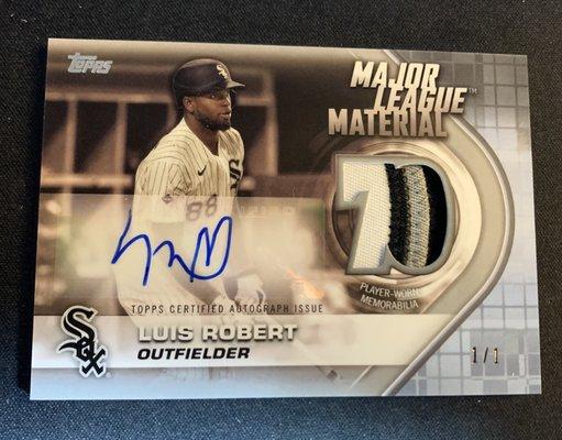 Luis Robert 1/1