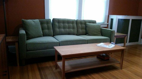 Love our new furniture from La Diff. VA made couch. Excellent quality.