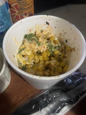 Elote cup: $7.00