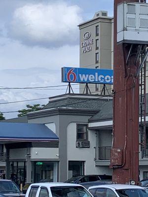 Motel six signage, New Jersey