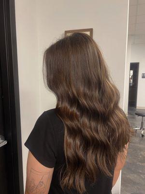 Low maintenance brunette