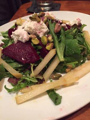 Roasted baby beet salad