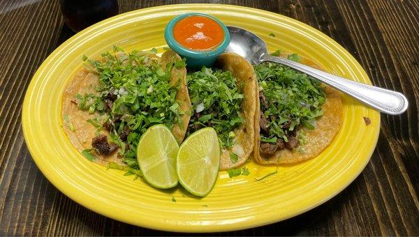 Carnes Asada Tacos