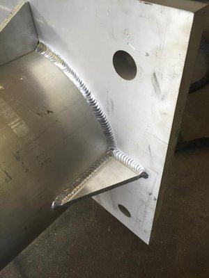 Aluminum pipe welding