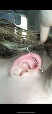 Industrial piercing