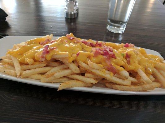 The loaded fries.