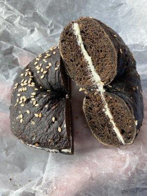 Russian Pumpernickel with butter