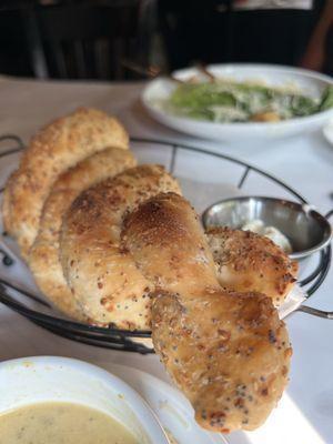 Wheat and White twist bread