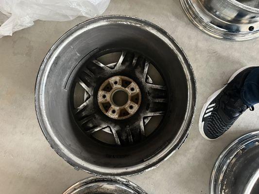 Wheels that were purchased