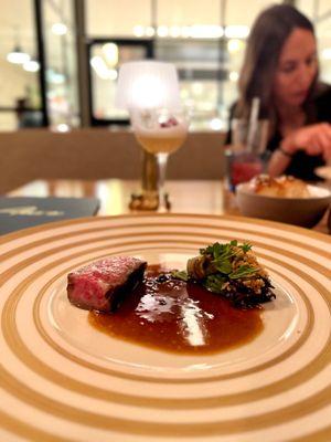 Wagyu, artichoke, oxtail bordelaise