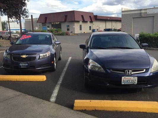 Out with the old, in with the new. Still loving my car over 7 months later!!!