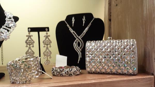 A gorgeous selection of wedding and prom jewelry and accessories