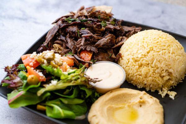 Beef Shawarma Plate