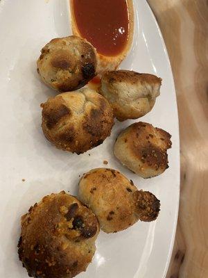 Burnt Garlic rolls!