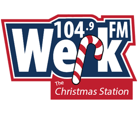 WERK's logo when they play Christmas music after Thanksgiving thru Christmas night (Credits: 104.9 WERK)