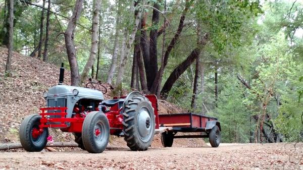 1947 8N with a genuine Napa Auto Parts drain plug in the carburetor and a neoprene gasket on the fuel bowl!