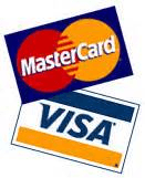 WE ACCEPT MASTER CARD AND VISA