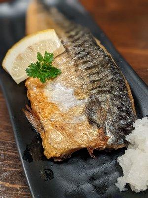 Grilled mackerel