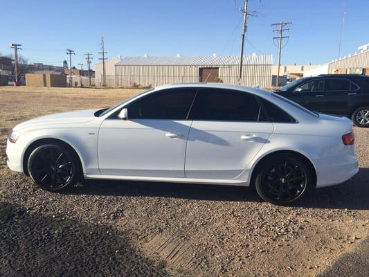 Cool Dreams: Installed our ceramic solargard film to this beautiful Audi A-4.