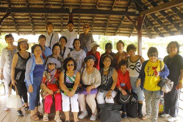 USA group visiting Kerala