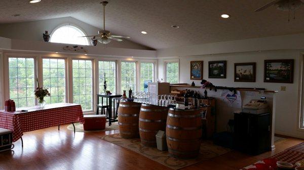 The Tasting room