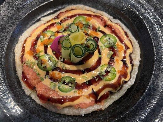 Spicy Tuna Pizza