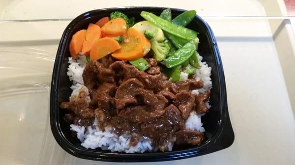 "Beef Teriyaki" $11.00 dish