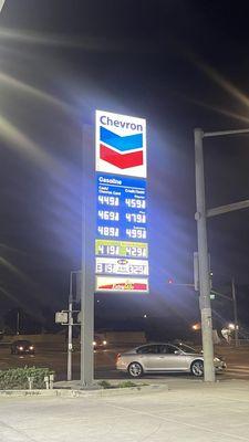 Gas station prices 9/19/24