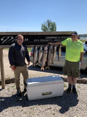 A limit of lake trout