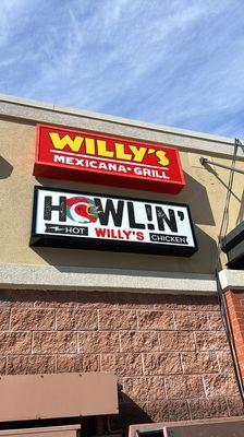 Sign, has new concept to go inside howlin Willy's (hot chicken) opened for 5 months