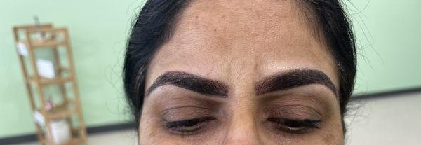 Ombré eyebrows