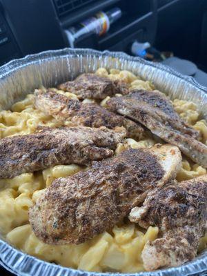 Jerk Chicken Mac & Cheese