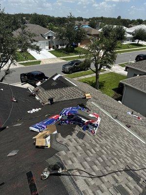 Getting started GAF shingles