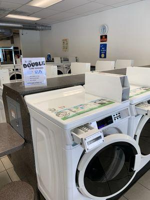 Double sized washer pricing