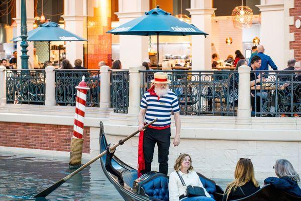 Venetian indoor Gondola Rides