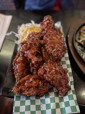 Hot and Sweet Combo (wings drumsticks)