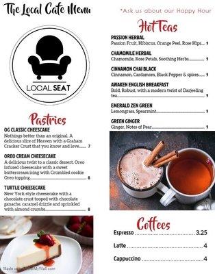 Cafe Menu