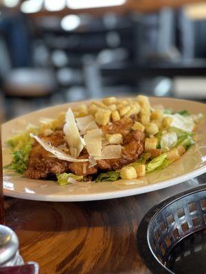 Crispy Caesar salad