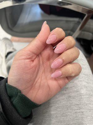 Acrylic nail fill-in